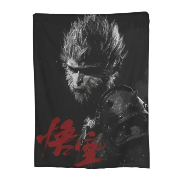 Black Myth Wukong Mythology Game Blanket