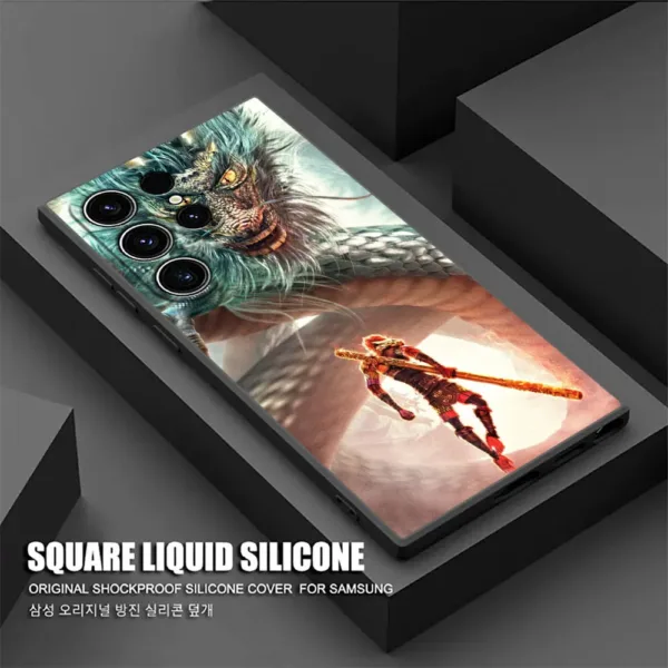 Fundas para teléfono Samsung Wukong negras