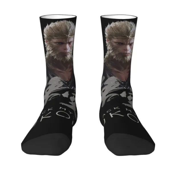 Black Myth Wukong Black Socks - Monkey King