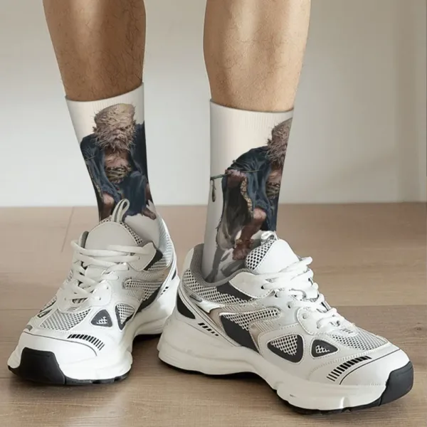 Calcetines de protección de Wukong con mitos negros