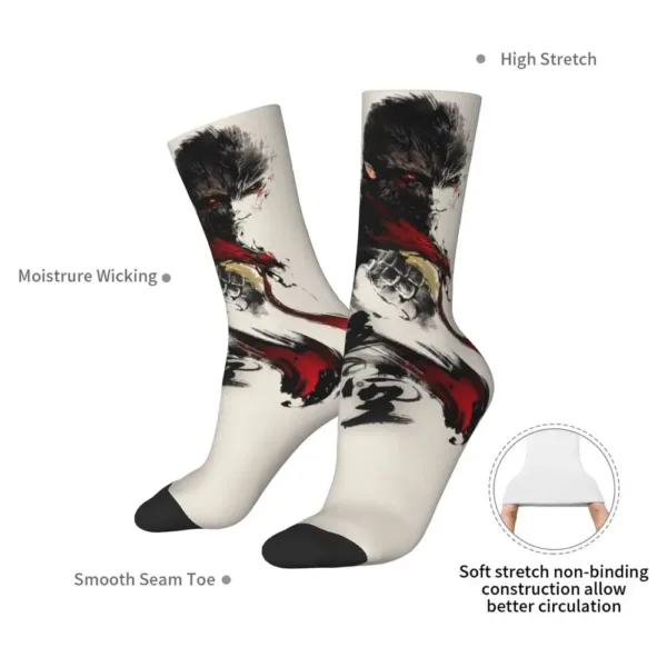 Black Wukong Printing Socks