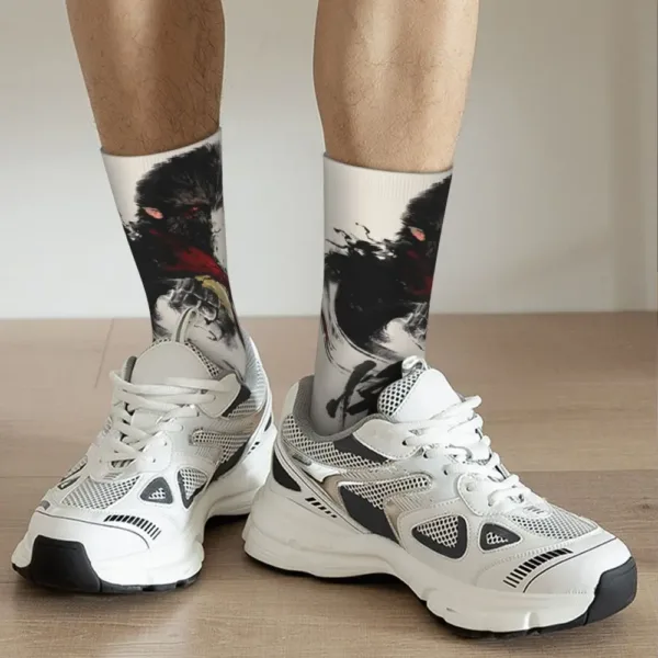 Black Wukong Printing Socks