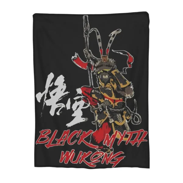 Coperta con gadget del gioco Black Myth Wukong