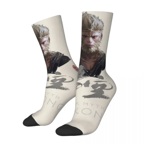 Black Myth Wukong Beige Socks