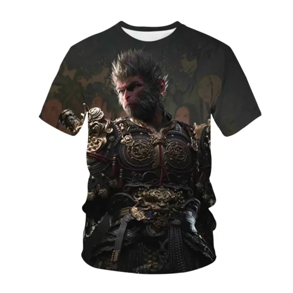 Black WuKong T-Shirts - For kids and adult