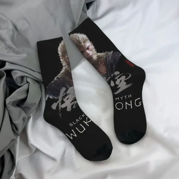 Black Myth Wukong Black Socks - Monkey King