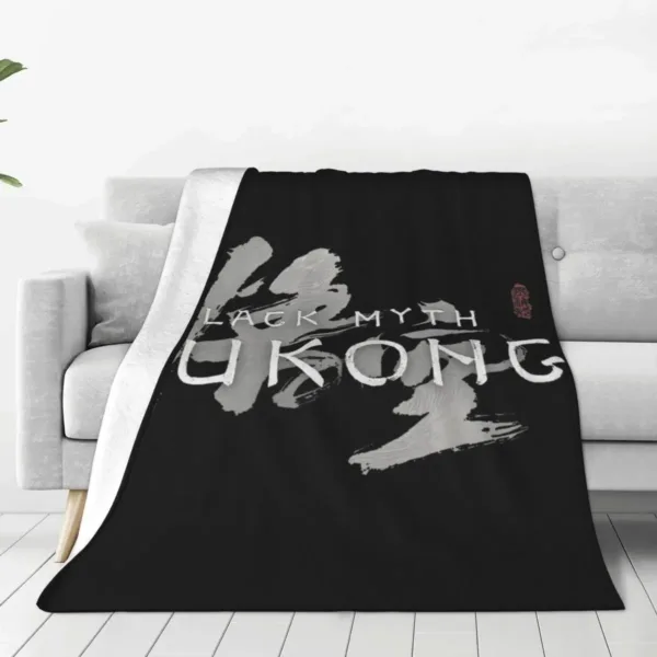 Black Myth Wukong Ultra Soft Fleece Throw Blanket