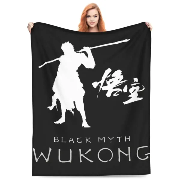 Coperta in pile Black Myth Wukong