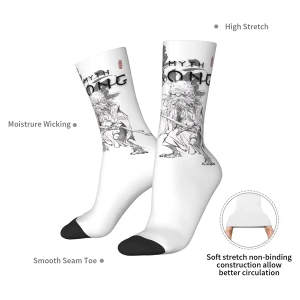 Black Myth Wukong White Socks