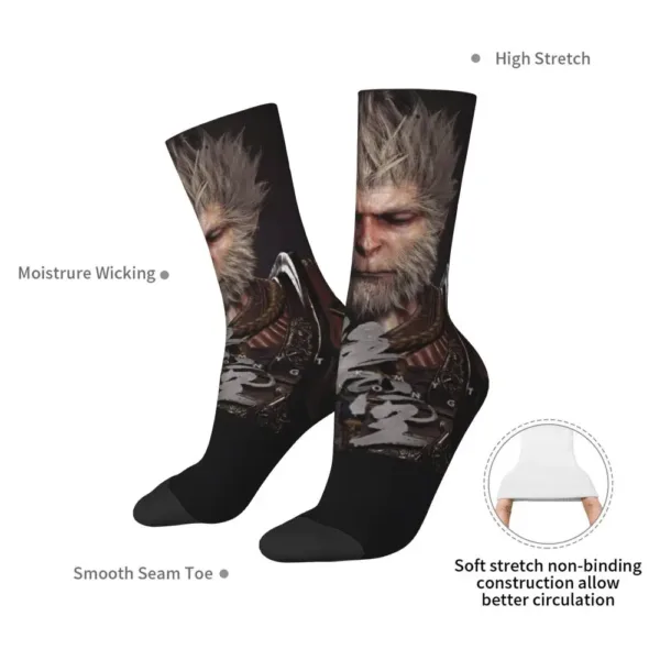 Black Myth Wukong Black Socks