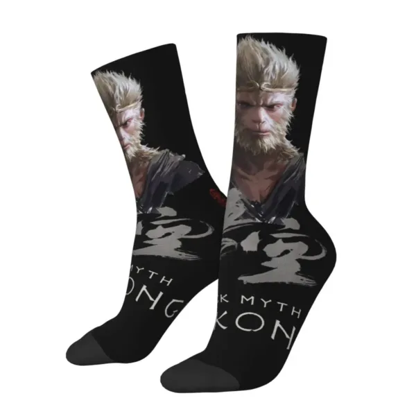 Black Myth Wukong Black Socks - Monkey King