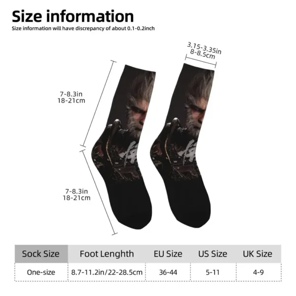 Black Myth Wukong Black Socks