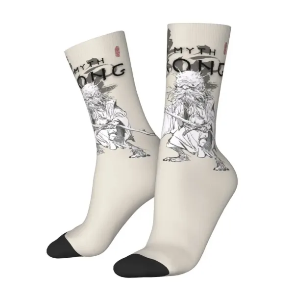 Black Myth Wukong Beige Socks