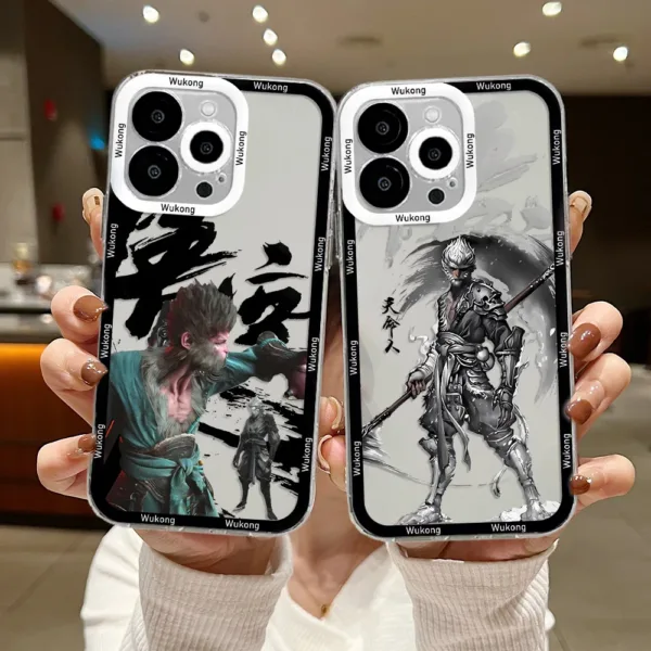 Coques de téléphone Wukong noires pour Xiaomi