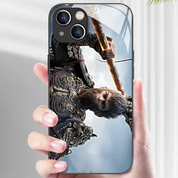 Wukong Glass Phone Cases For iPhone