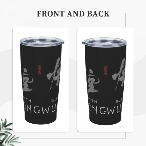 Black Myth Wukong Tumbler Coffee Cups