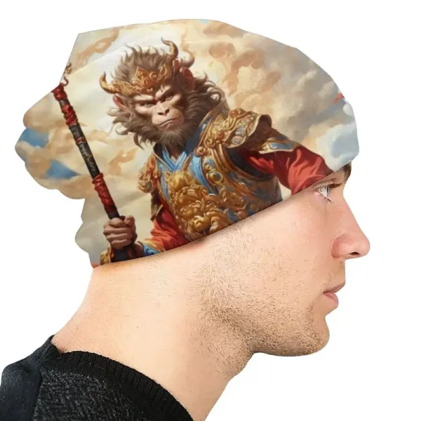 Beanie mit Monkey King-Grafik