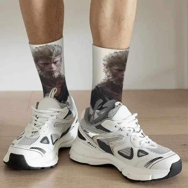 Black Myth Wukong Beige Socks