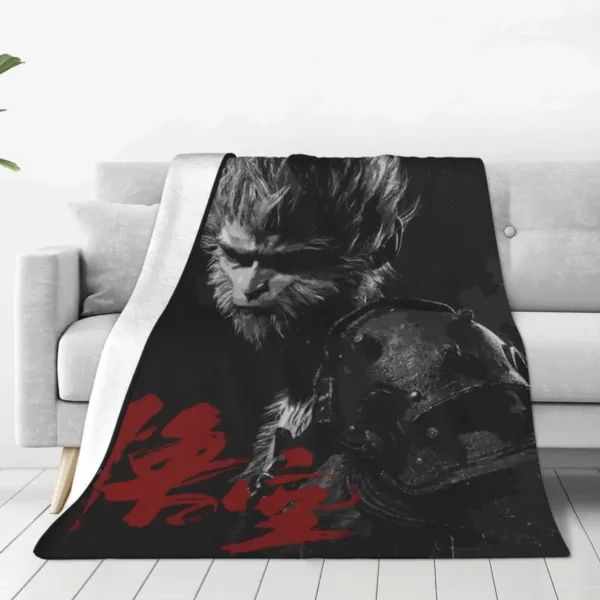 Black Myth Wukong Mythology Game Blanket