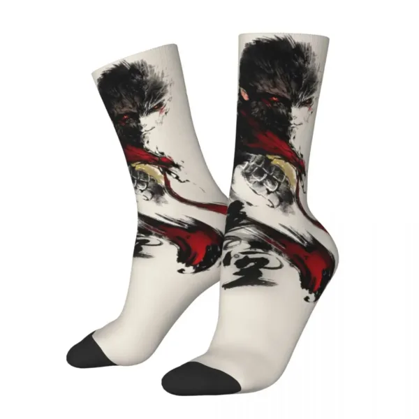 Black Wukong Printing Socks