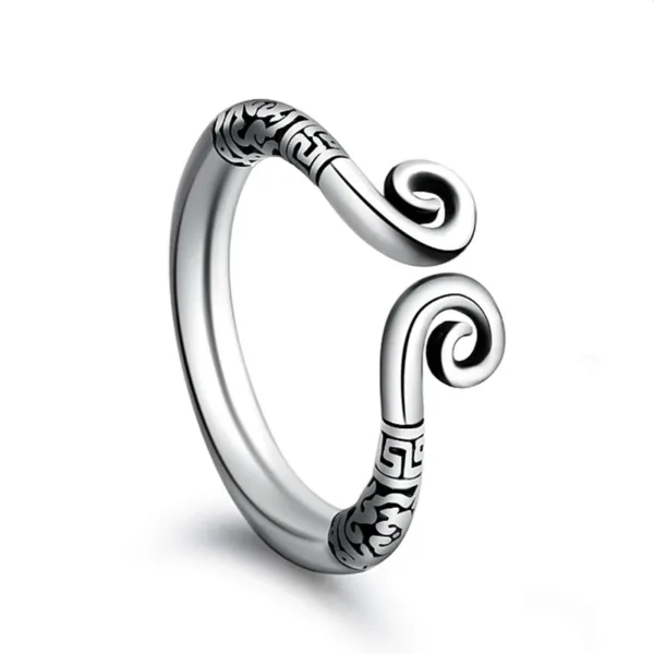 Mito negro: anillo espiral Wukong Ruyi