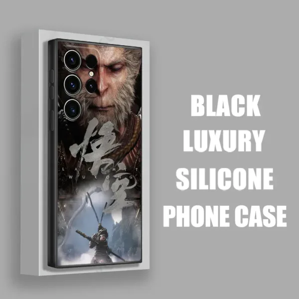 Fundas para teléfono Samsung Wukong negras