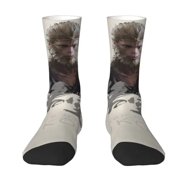 Black Myth Wukong Beige Socks